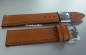 Preview: Barington * Leather watch strap * Soft Nappa * golden brown * 22 mm
