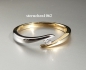 Preview: Solitär-Ring * Ring * 585 Weißgold * 585 Gelbgold * Diamant