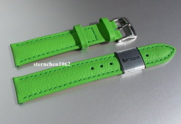 Barington * Lederband für Uhren * Uhrenarmband * Fancy * apfelgrün * 14 mm