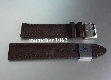 Barington * Lederband für Uhren * Uhrenarmband * Imperator * braun * 18 mm