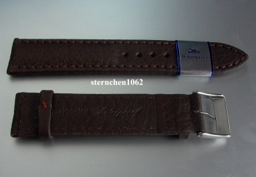 Preview: Barington * Leather watch strap * Imperator * brown * 18 mm