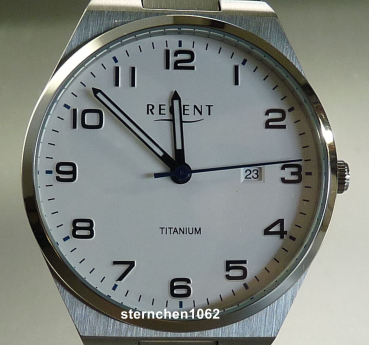 Regent * Men's watch * Titanium * 11090390 * F1614