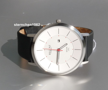 Preview: Regent * Herren-Armbanduhr * Vegan * Solar * 11110908 * BA-722