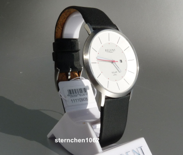 Preview: Regent * Herren-Armbanduhr * Vegan * Solar * 11110908 * BA-722