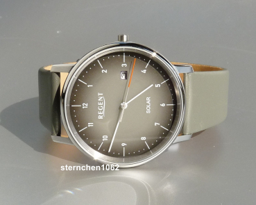 Preview: Regent * Herren-Armbanduhr * Edelstahl * Solar * 11110949 * F1547