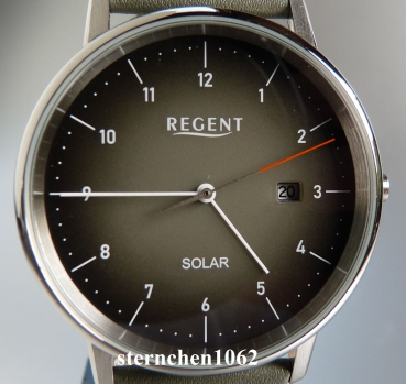 Regent * Herren-Armbanduhr * Edelstahl * Solar * 11110949 * F1547