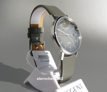 Preview: Regent * Herren-Armbanduhr * Edelstahl * Solar * 11110949 * F1547