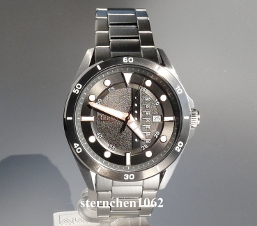 Preview: Regent * Edelstahl * 11150730 * Herren-Armbanduhr *