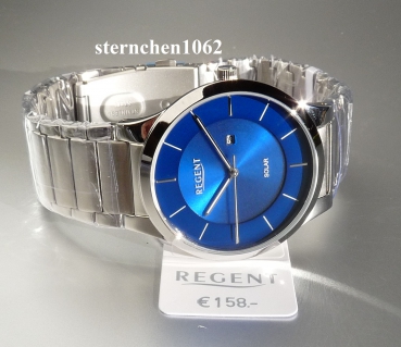 Preview: Regent * Herren-Armbanduhr * Edelstahl * Solar * 11150754 * BA-724