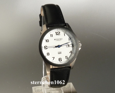 Preview: Regent * Ladies watch * Titanium * Leather * 12090353 * BA-781