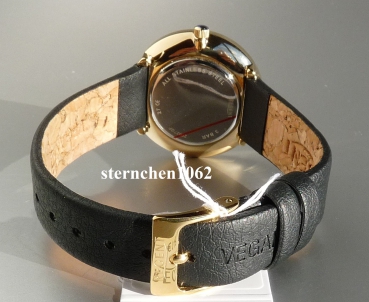 Preview: Regent * Damen-Armbanduhr * Ref. BA-720 * Solar * Leder * Edelstahl *