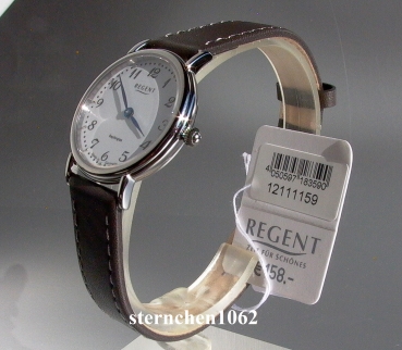 Preview: Regent * Stainless Steel * leather * Ref. 12111159 * Ladies watch *