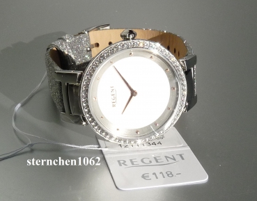 Preview: Regent * Damen-Armbanduhr * Edelstahl * Leder * 12111344 * BA-798