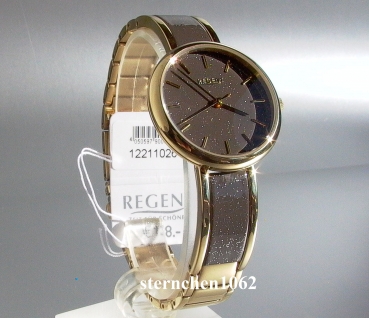 Preview: Regent * Stainless Steel * gilded * Quartz * 12211026 * Ladies watch