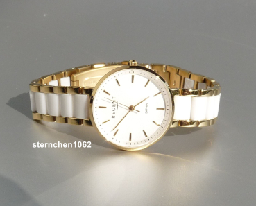 Preview: Regent * Damen-Armbanduhr * Stahl Ion * Keramik * 12211129 * F1464