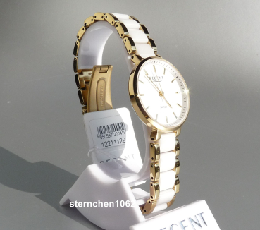 Preview: Regent * Damen-Armbanduhr * Stahl Ion * Keramik * 12211129 * F1464