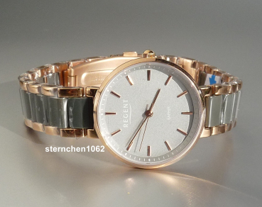 Preview: Regent * Damen-Armbanduhr * Stahl Ion * Keramik * 12211131 * F1466