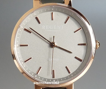 Regent * Damen-Armbanduhr * Stahl Ion * Keramik * 12211131 * F1466