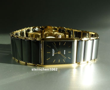Preview: Regent * Ladies watch * Stainless Steel IPG * Ceramics * 12211150 * F1584