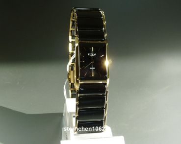 Preview: Regent * Ladies watch * Stainless Steel IPG * Ceramics * 12211150 * F1584