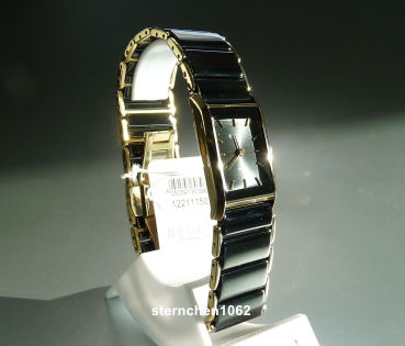 Preview: Regent * Ladies watch * Stainless Steel IPG * Ceramics * 12211150 * F1584
