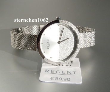 Preview: Regent * Damen-Armbanduhr * Edelstahl * Milanaiseband * 12221180 * 3263.40.91