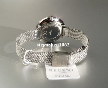 Preview: Regent * Damen-Armbanduhr * Edelstahl * Milanaiseband * 12221180 * 3263.40.91