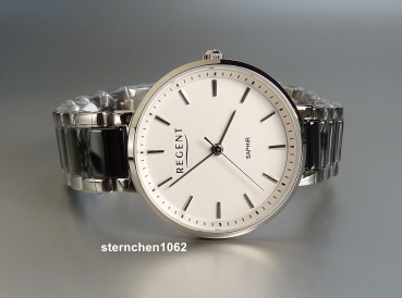 Preview: Regent * Damen-Armbanduhr * Stahl * Keramik * 12221207 * F1467