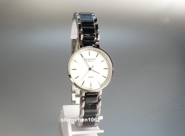 Preview: Regent * Damen-Armbanduhr * Stahl * Keramik * 12221207 * F1467