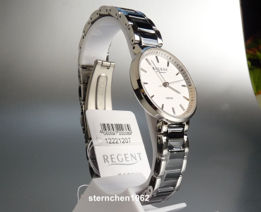 Preview: Regent * Damen-Armbanduhr * Stahl * Keramik * 12221207 * F1467