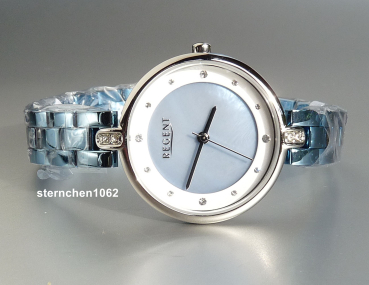 Preview: Regent * Damen-Armbanduhr * Edelstahl * 12221243 * F1656
