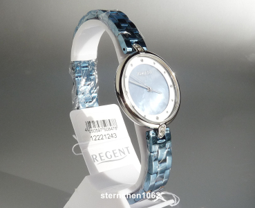 Preview: Regent * Damen-Armbanduhr * Edelstahl * 12221243 * F1656