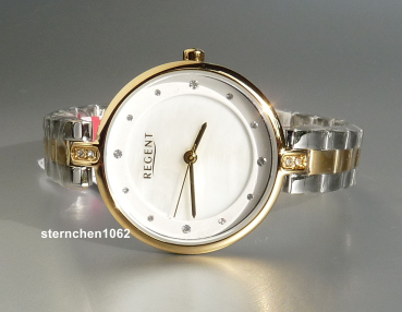 Preview: Regent * Damen-Armbanduhr * Edelstahl * Bicolor * 12230738 * F1653