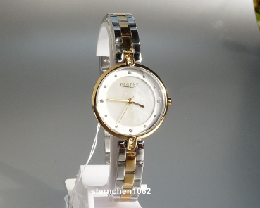 Preview: Regent * Damen-Armbanduhr * Edelstahl * Bicolor * 12230738 * F1653