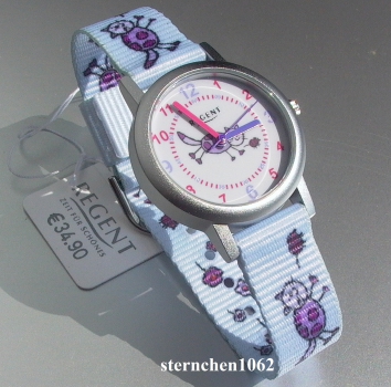 Preview: Regent * Katzenmotiv * 12400262 * Kinder-Armbanduhr *