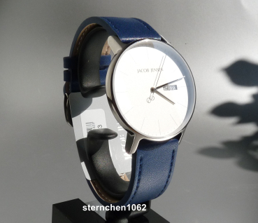 Preview: Jacob Jensen * Men's watch * Titan * Leather * Timeless Nordic 163 * 32163