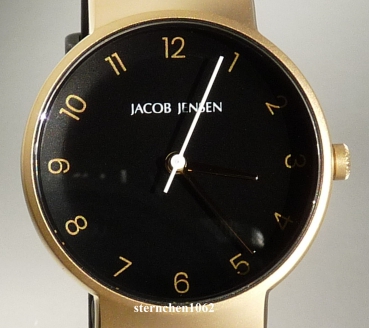 Jacob Jensen * Damen-Armbanduhr * Titan * Silikon * Timeless Nordic 195 * 32195