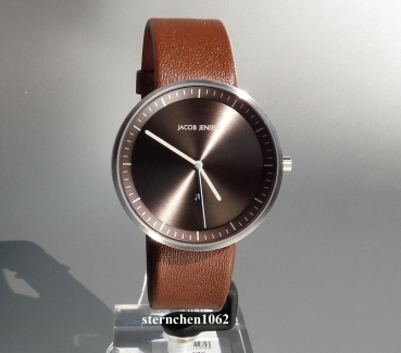 Preview: Jacob Jensen * Herren-Armbanduhr * Stahl * Leder * Strada 275 * 32275
