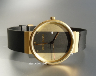 Preview: Jacob Jensen * Herren-Armbanduhr * Stahl * Kautschuk * New 734S * 32734S