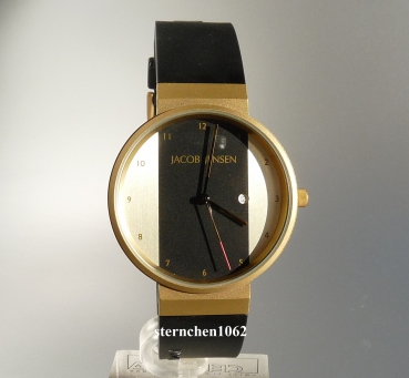Preview: Jacob Jensen * Herren-Armbanduhr * Stahl * Kautschuk * New 734S * 32734S