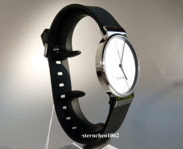 Preview: Jacob Jensen * Herren-Armbanduhr * Stahl * Kautschuk * New Shiny 750 * 32750