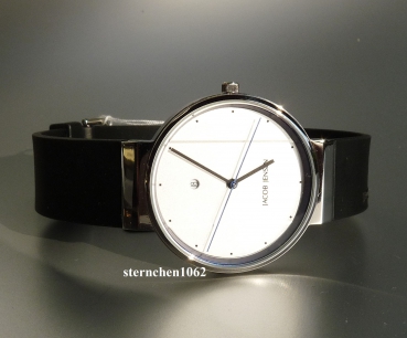 Preview: Jacob Jensen * Herren-Armbanduhr * Stahl * Kautschuk * New Shiny 750 * 32750