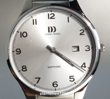 Danish Design * Stahl * IQ90Q1312 * 3314686 * Saphirglas