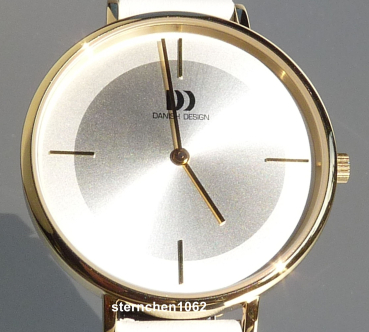 Danish Design * Damen-Armbanduhr * Stahl Dbl. * Leder * IV15Q1185 * 3320239