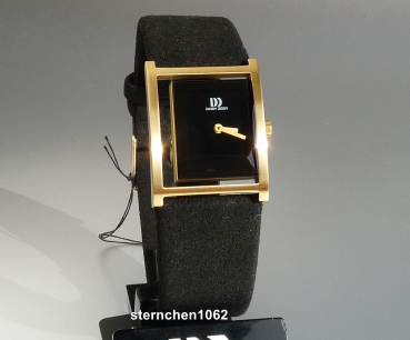Preview: Danish Design * Damen-Armbanduhr * IV11Q1292 * 3320327 * Stahl vergoldet * Microfaser Armband *