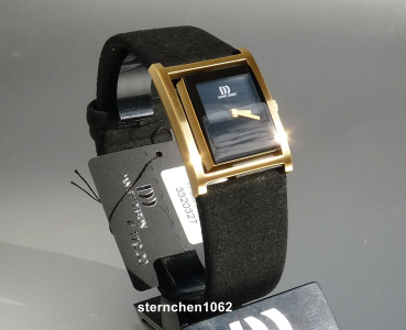 Preview: Danish Design * Damen-Armbanduhr * IV11Q1292 * 3320327 * Stahl vergoldet * Microfaser Armband *