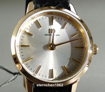 Danish Design * Steel IPG * Leather * 3320392 * IV10Q1268