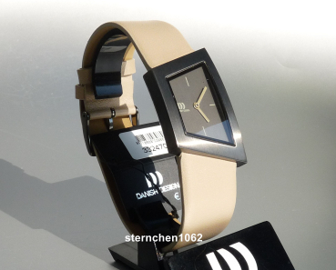 Preview: Danish Design * Damen-Armbanduhr * Stahl * Leder * IV26Q1207 * 3324709