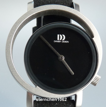 Danish Design * Damen-Armbanduhr * Stahl * Microfaser Armband * IV13Q1271 * 3324727