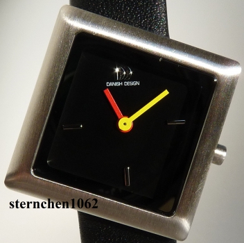 Danish Design * Ladies watch * 3324749 * Steel * Leather Bracelet * bicolor clock hands *